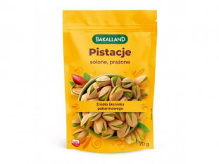 bakalie pistacje praone Bakalland 70g