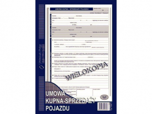 umowa kupna - sprzeday pojazdu 650-1 Michalczyk&Prokop A4 40 kartek