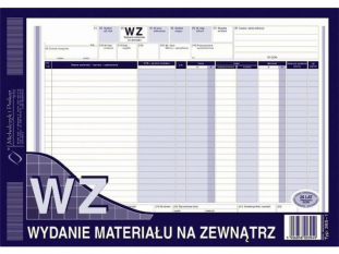 wydanie materiau na zewntrz WZ  385-1 Michalczyk&Prokop A4 80 kartek