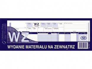 wydanie materiaw na zewntrz WZ 361-0 Michalczyk&Prokop 1/2 A4  80 kartek