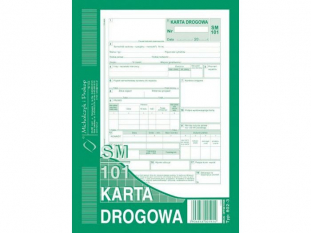 karta drogowa 802-3N Michalczyk&Prokop A5 80 kartek