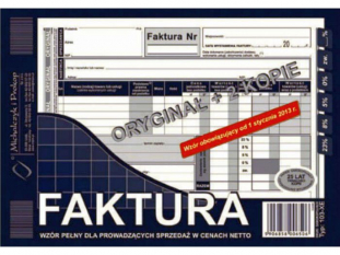 faktura VAT 103-XE Michalczyk&Prokop A5 80 kartek