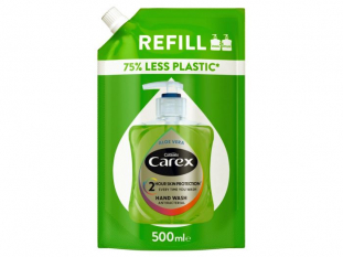 mydo w pynie antybakteryjne zapas 500 ml Carex Aloes