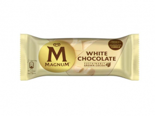 lody na patyku o smaku wniliowym z bia czekolad Magnum White Chockolate 110ml 20szt./opakKoszt transportu - zobacz szczegy, Przy pierwszym zamwieniu czas oczekiwania do 20dni