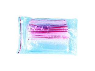 torebki strunowe 150x200 mm Office Products LDPE, transparentne, 100 szt./opak