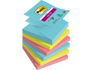 karteczki samoprzylepne 3M Post-it Super Sticky Z-Notes, Cosmic, 76x76 mm, 6x90 kartek