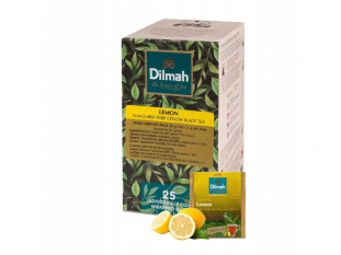 herbata czarna Dilmah Lemon (cytryna), 25 kopert