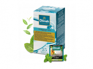 herbata zielona Dilmah Green Tea Moroccan Mint, 25 kopert