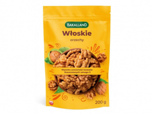 bakalie orzechy woskie Bakalland 200g