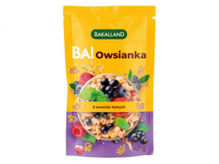 owsianka Bakalland BA! byskawiczna 5 owocw lenych 47g x 20 szt./op.