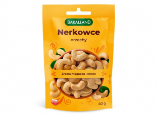 bakalie orzechy nerkowca Bakalland 40g x 6 szt./op.