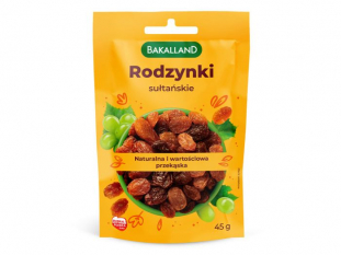 bakalie rodzynki Bakalland 45g x 6 szt./op.