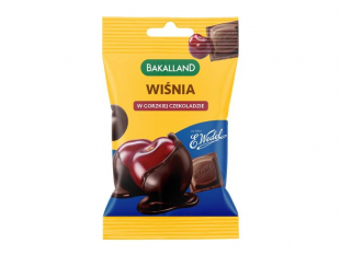 winia w gorzkiej czekoladzie Wedel Bakalland 37g x 14 szt./op.