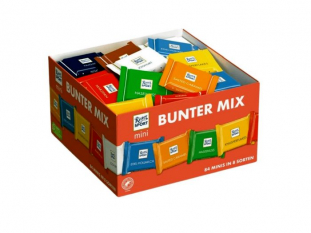 czekoladki Ritter Sport mini Bunter Mix 84 szt./op.