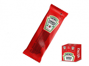 ketchup w saszetkach HEINZ 17ml x 100 szt./op.