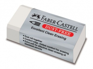 gumka do cierania Faber Castell Dust Free maa, biaa Towar dostpny do wyczerpania zapasw!