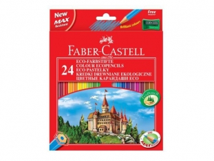 kredki owkowe Faber Castell Zamek 24 kolory, 120124 