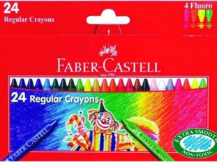 kredki woskowe Faber Castell 24 kolory, 120057