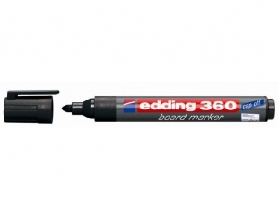 marker do tablic suchocieralnych whiteboard Edding 360, okrga kocwka, gr.linii 1,5-3 mm Towar dostpny do wyczerpania zapasw!