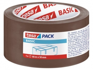 tama klejca pakowa brzowa Tesa Tesapack Basic 50 mm x66m, 58571-00000-00 TS