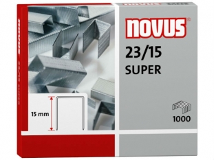 zszywki 23/15 Novus Super 1000 szt./op.