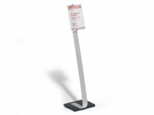 stojak podłogowy, tabliczka informacyjna A4 Durable Crystal Sign Stand, z akryluTowar dostępny do wyczerpania zapasów!Najniższa cena z ostatnich 30 dni 767.77