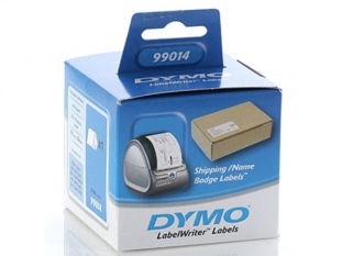 taśma, etykiety do drukarek Dymo identyfikator transportowy imienny 101x54 mm, białe, 1rol./220 szt.