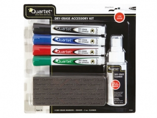 marker do tablic suchocieralnych whiteboard, pyn do czyszczenia, gbka / wycierak Rexel zestaw akcesoriw