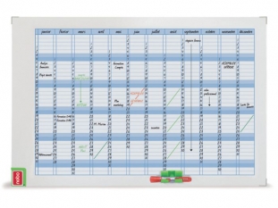 tablica planer magnetyczna suchocieralna - kalendarz roczny Nobo Performance 90x60 cmKoszt transportu - zobacz szczegy