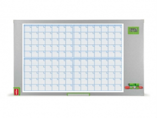 tablica planer magnetyczna suchocieralna - kalendarz miesiczny Nobo Performance Plus 104x60 cmKoszt transportu - zobacz szczegy