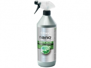 płyn do neutralizacji zapachów Clinex Nano Protect Silver Odour Killer Green Tea, neutralizator 1 L