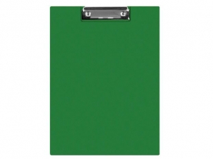 podkadka clipboard A4 z okadk Q-Connect teczka z klipem, PVC zielona
