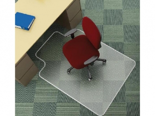 mata pod krzeso na dywany 114,3 x 134,6 cm Q-Connect PVC ksztat T Koszt transportu - zobacz szczegy