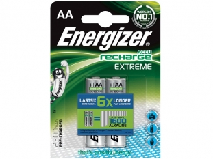 bateria akumulator HR6 AA 1,2V 2300 mAh Energizer Extreme, 2 szt./blister