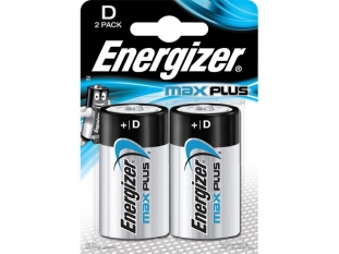 bateria D LR20 1,5V Energizer Max Plus, 2szt. / blister