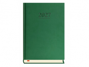Terminarz Menad�era A5 2027, ciemno zielony, kalendarz dzienny, Michalczyk i Prokop T-203V-Z2