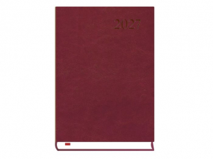Kalendarz Asystent ALASKA A5 2027, bordo, Michalczyk i Prokop T-237A-B