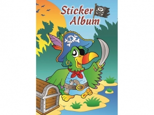album na naklejki A5 Avery Zweckform Z-Design 57799 papuga-pirat, 1 szt.