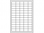 343425 - etykiety samoprzylepne uniwersalne białe Igepa 38,1x21,2 mm, ark. A4 5x13, 100 ark./op. 