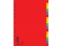 41931031 - przekładki do segregatora A4 PP alfabetyczne A-Z Donau kolorowe