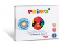 5564206 - kredki woskowe Primo CMP Morocolor trójkątne, bok 5 cm, 6 kolorów w pudełku kartonowym
