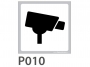 77862929 - tabliczka informacyjna z piktogramem 2x3 EuroPLEX 19x19 cm, symbol P010 - MonitoringTowar dostępny do wyczerpania zapasów!!