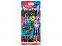 R004110 - kredki plastikowe Maped ColorPeps Monster trjktne 12 kolorw