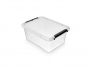 R004267 - pojemnik do przechowywania 12,5l ORPLAST Simple box, transparentny