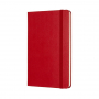 R005487Q - notes, notatnik 11,5x18 cm, twarda oprawa, czerwony, 208 stron, Moleskine Classic