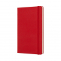 R005526Q - notes, notatnik 13x21 cm, twarda oprawa, czerwony, 240 stron, Moleskine Classic