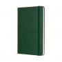 R005549 - notes, notatnik 13x21 cm w kropki, twarda oprawa, zielony, 240 stron, Moleskine Classic
