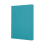R005593 - notes, notatnik 19x25 cm w linie, twarda oprawa, niebieski, 192 strony, Moleskine Classic