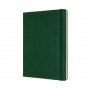 R005595Q - notes, notatnik 19x25 cm, twarda oprawa, zielony, 192 strony, Moleskine Classic