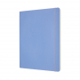 R005601 - notes, notatnik 19x25 cm w linie, mikka oprawa, niebieski, 192 strony, Moleskine Classic